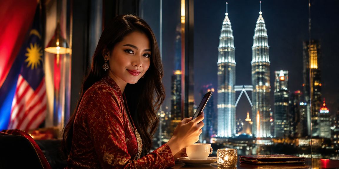 Pengguna di Kuala Lumpur menyemak status VIP dan baki ganjaran melalui akaun 165